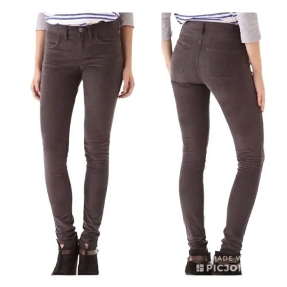 Madewell Corduroy Skinny Brown Jeans size 26x32